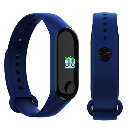 Brigmton Bsport-B2 - Pulsera de Actividad, azul