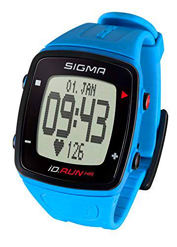 Sigma Sport ID HR Reloj Deportivo, Unisex adulto, Azul (Pacífico), Única