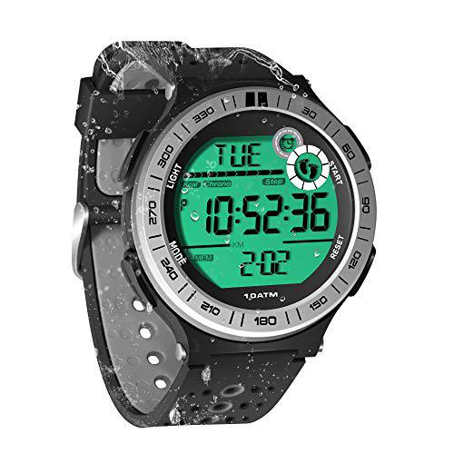 Reloj de pulsera para hombre submarino sumergible 10 ATM