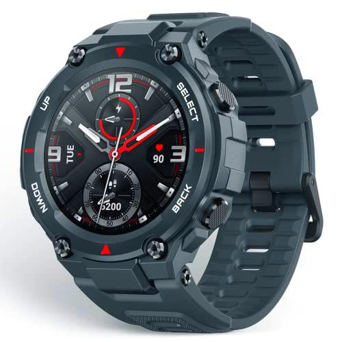 Amazfit T-Rex Gun Grey Watch, Unisex-Adult, Normal