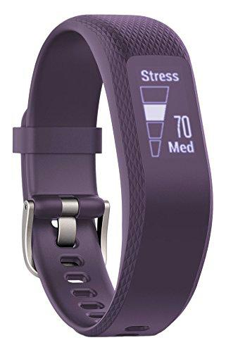 Garmin VivoSmart 3 - Monitor de actividad inteligente con sensor de frecuencia cardiaca en la muñeca y herramientas de fitness