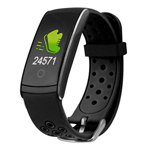 Ksix Fitness Band HR2 - Pulsera Deportiva con Monitorización Completa de la Actividad Física