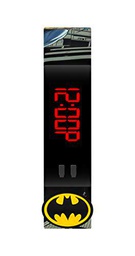 BATMAN Reloj Digital para Unisex niños. de Cuarzo con Correa en Silicona BAT4891