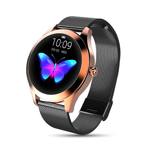 LUNIQUESHOP Reloj Round Smartwatch Reloj Mujer Inteligente