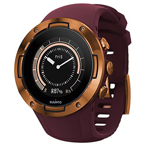 Suunto 5 Reloj deportivo GPS ligero y compacto con Monitor de Actividad 24/7 y medición de la frecuencia cardiaca desde la muñeca