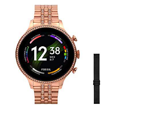 Fossil Connected Smartwatch Gen 6 para Mujer con tecnología Wear OS de Google