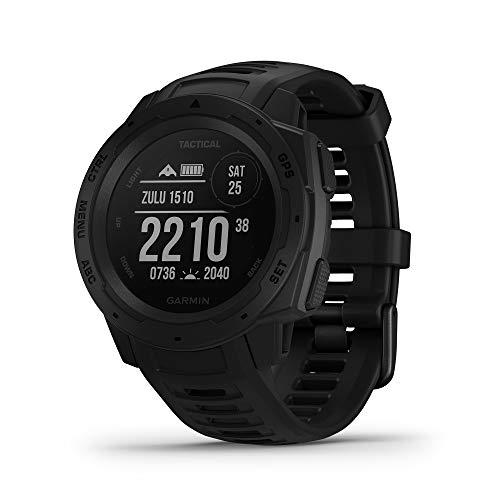 Garmin Instinct - Tactical Reloj con GPS para multiples actividades Al Aire Libre (Resistencia Frente a Golpes y Agua