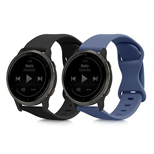 kwmobile Pulsera Compatible con Garmin Venu Sq/Venu 2 Plus/vivomove Sport