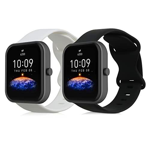 kwmobile Pulsera Compatible con Huami Amazfit Bip 3 / Bip 3 Pro