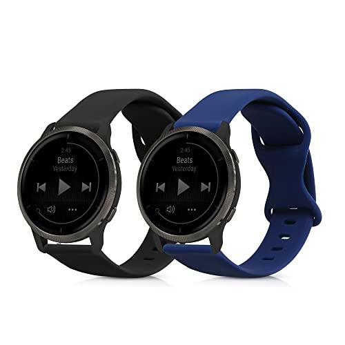 kwmobile Pulsera Compatible con Garmin Venu Sq/Venu 2 Plus/vivomove Sport