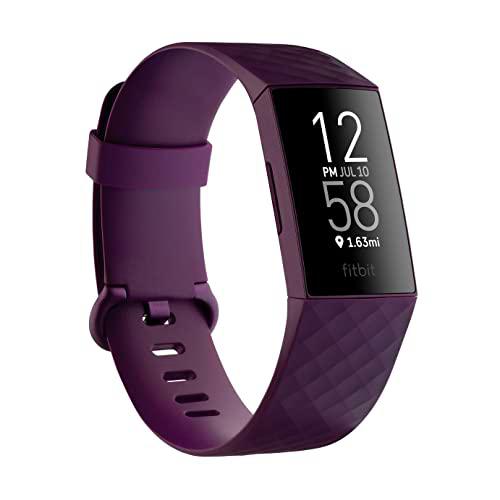 Fitbit fb417byby charg Charge 4 Ciruela/Negro Pulsera de Actividad GPS frecuencia Zona acti