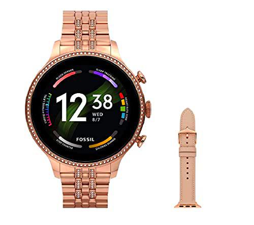 Fossil Connected Smartwatch Gen 6 para Mujer con tecnología Wear OS de Google