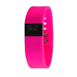 Clip Sonic Technology tec588p Pulsera de Actividad Inteligente Bluetooth Rosa