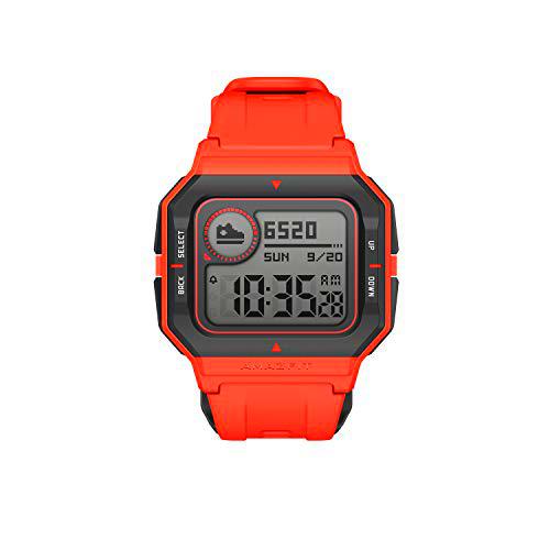 Amazfit Rojo, Watch Unisex Adulto, Rojo (Red), Normal