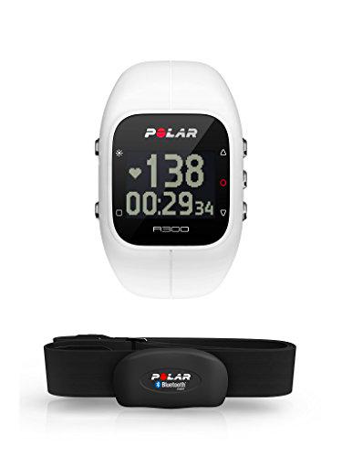 Polar A300 HR Pulsómetro de Entrenamiento, Unisex, Blanco