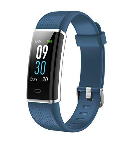 Sunstech - FITLIFE HR Pulsera de Actividad Deportiva Smartband Impermeable con función pulsómetro y podómetro, con A-GPS