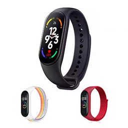 Smart Band Pro FIT, Pulsera de Actividad +2 Correas de Nylon