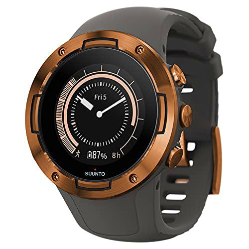 Suunto 5 Reloj deportivo GPS ligero y compacto con Monitor de Actividad 24/7 y medición de la frecuencia cardiaca desde la muñeca