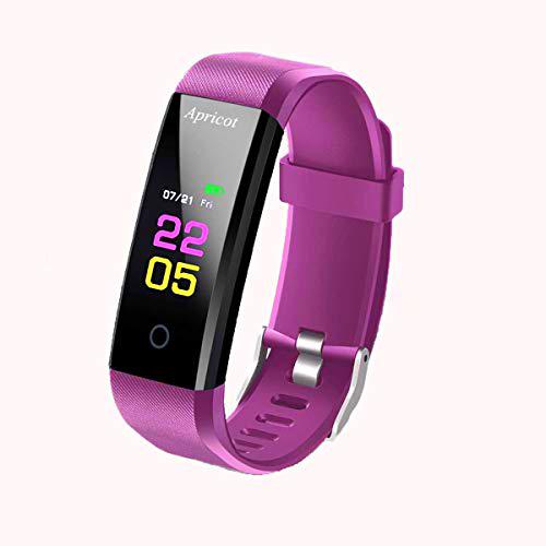 DSLIHA Monitor de actividad física con pulsmesser, IP67 Wasserdicht Fitness Armband