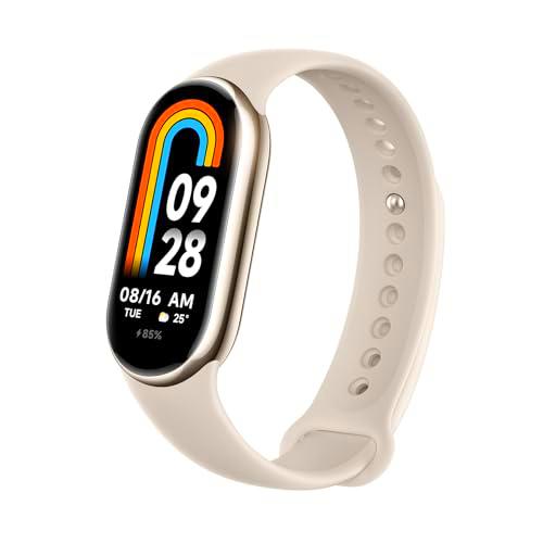 Xiaomi Smart Band 8, Pulsera de Actividad, Pantalla AMOLED con Tasa de refresco de 60 Hz