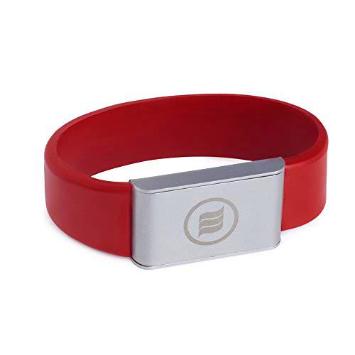 Memon Pulsera Anti Onda electromagnétique M Rojo