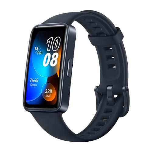 HUAWEI Band 8 Smart Watch, Diseño Fino, Seguimiento Preciso del Sueño