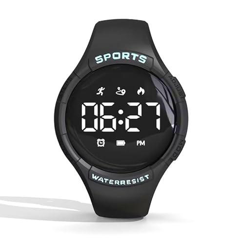 Reloj de fitness (sin aplicación), podómetro, reloj digital para hombre y mujer