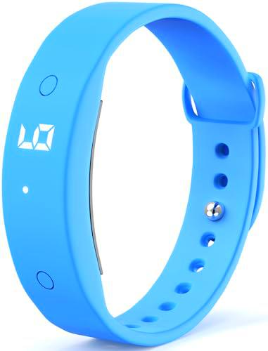 Podómetro pulsera digital reloj hombre mujer fitness reloj sin aplicación y teléfono móvil digital infantil con despertador de culata fecha reloj deportivo reloj de calorías cronómetro fitness reloj