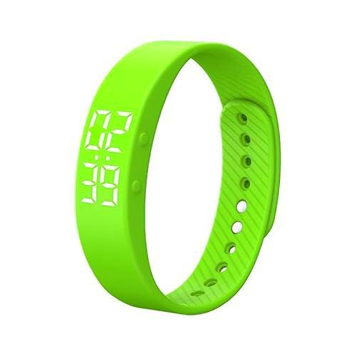 Reloj de fitness con podómetro, reloj digital para hombre y mujer