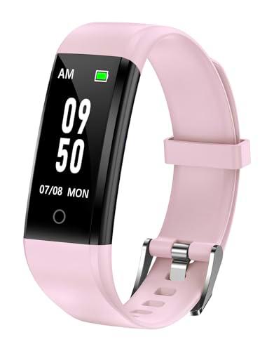 GRV Pulsera de Actividad Sin Bluetooth, Pulsera Actividad Inteligente No App con Impermeable IP68 Monitor de Sueño Podómetro Calorías Distancia para Niños Niñas