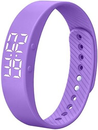 Reloj de fitness para mujer y hombre, podómetro digital