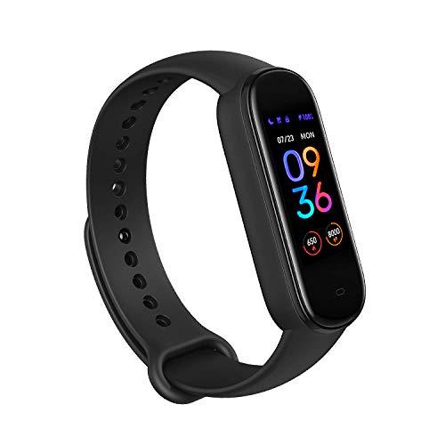 Amazfit S2005OV1N Band 5 - Fitness Tracker Negro (Midnight Black)