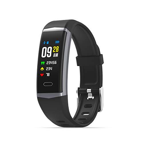 Muvit iO Pulsera de Actividad y Deporte Sport Aqua Negra