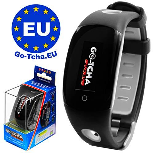 Pulsera LED táctil Go-Tcha Evolve 2020 Edición NEGRA para Pokémon Go (alternativa al Go Plus)