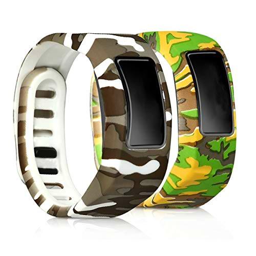 kwmobile 2X Pulsera Compatible con Garmin Vivofit 2