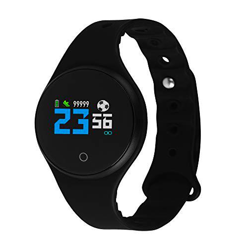 X-WATCH EuroChamp Fitness Tracker con Dos Pulseras Intercambiables y Resistencia al Agua IP68