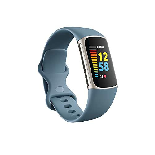 Fitbit Charge 5 Pulsera de actividad con 6 meses de servicio Premium incluidos