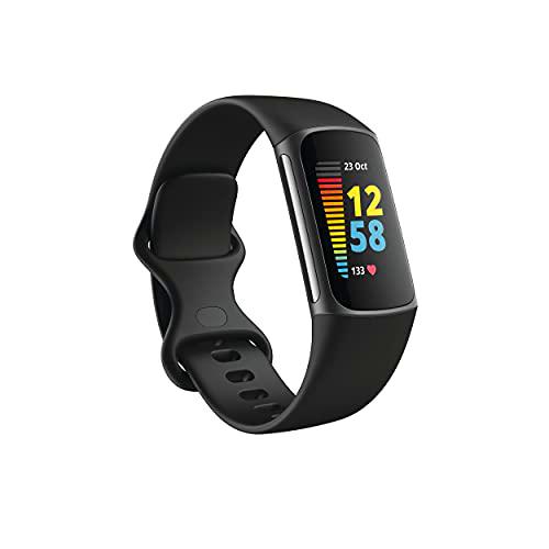 Fitbit Charge 5 Pulsera de actividad con 6 meses de servicio Premium incluidos