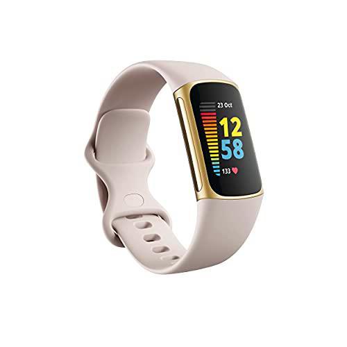 Fitbit Charge 5 Pulsera de actividad con 6 meses de servicio Premium incluidos