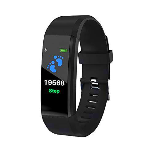 SmartWatch Bluetooth pulsómetro LKM Security Negro LKM-OSG115BK