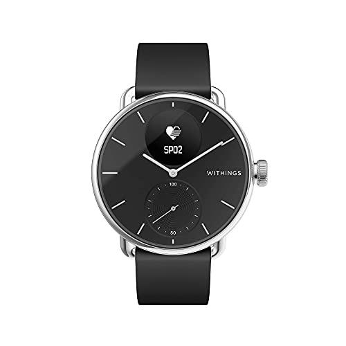 Withings Scanwatch, Smartwatch Ibrido con ECG, Frequenza Cardiaca e Ossimetro Unisex Adulto