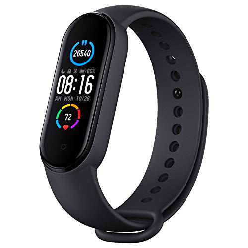 Xiaomi Mi Band 5 Pulsera Inteligente de Actividad,Monitores de Actividad, Negro