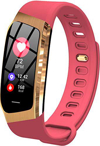 Pulsera inteligente con podómetro, monitor de presión arterial de frecuencia cardíaca y seguimiento de actividad