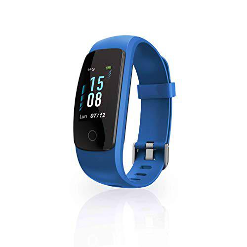 Techmade TM-FIT2.0 Pulsera Fitness, Azul